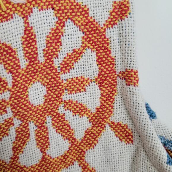 Handmade Nautical Blanket Vest Tapestry - Picture 3 of 5